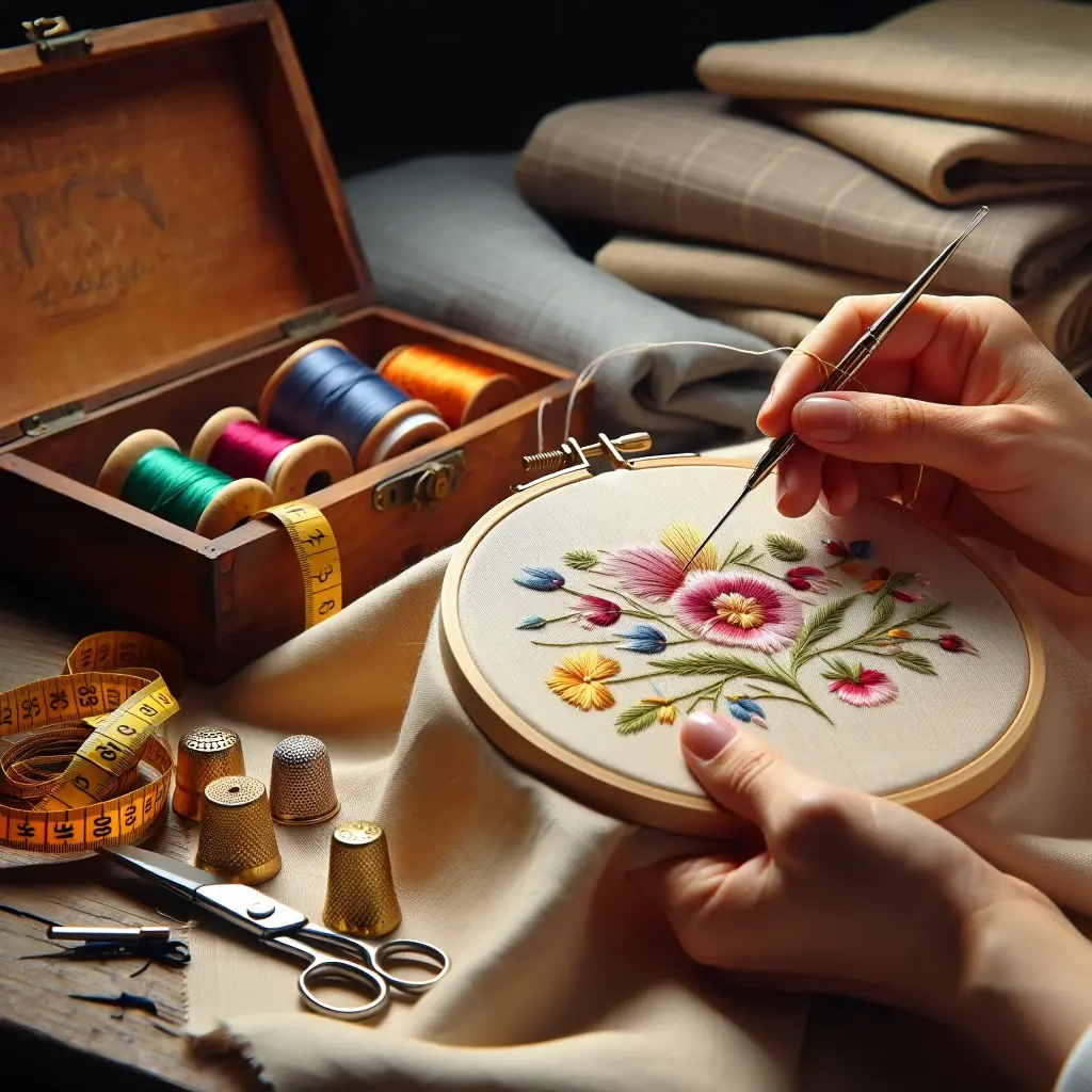 Profesjonelt broderi og klestilpasning